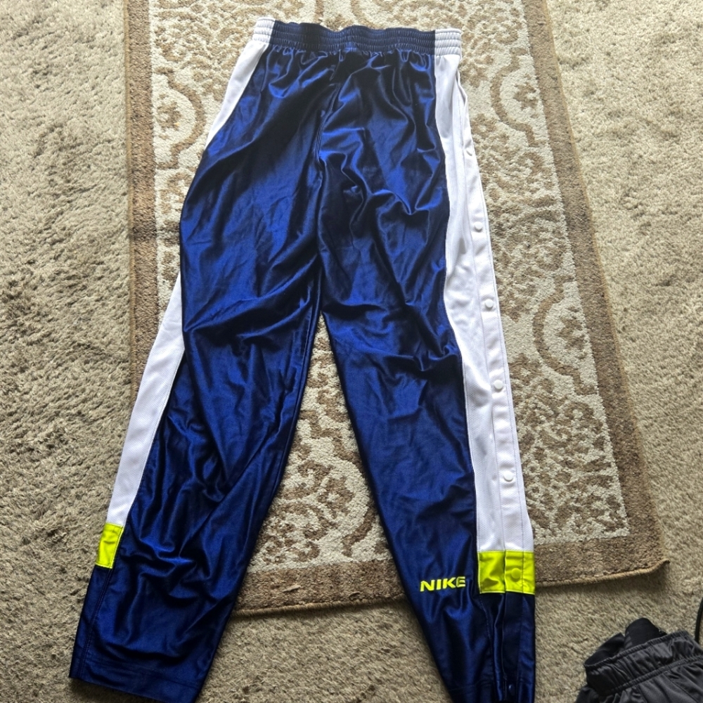 Nike Y2K Tear Aaway Dark Blue Basketball pants 🔥👊